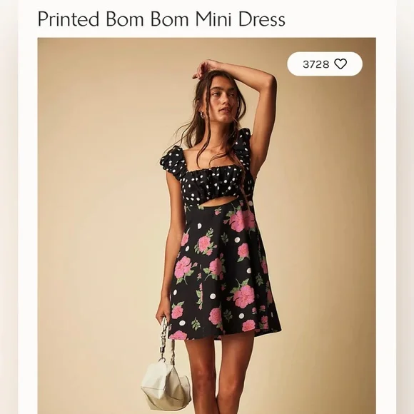 Free People | Dresses | Free People Printed Bom Bom Mini 
